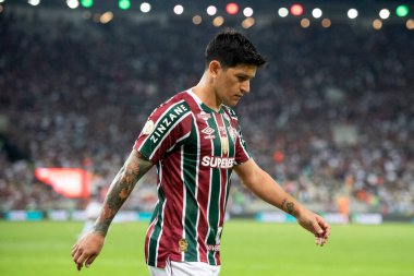 Rio de Janeiro, Rio de Janeiro, Brezilya - 24 Temmuz 2024. Fluminense x Palmeiras Maracana Stadyumu.                        