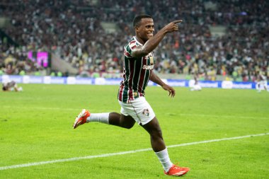 Rio de Janeiro, Rio de Janeiro, Brezilya - 24 Temmuz 2024. Fluminense x Palmeiras Maracana Stadyumu.                        