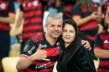 Rio de Janeiro, Rio de Janeiro, Brezilya - 31 Temmuz 2024. Flamengo x Palmeiras Maracana Stadyumu 'nda.                  