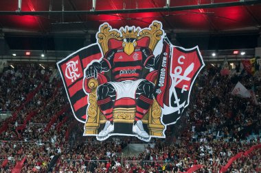 Rio de Janeiro, Rio de Janeiro, Brezilya - 31 Temmuz 2024. Flamengo x Palmeiras Maracana Stadyumu 'nda.                  