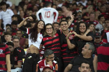 Rio de Janeiro, Rio de Janeiro, Brezilya - 31 Temmuz 2024. Flamengo x Palmeiras Maracana Stadyumu 'nda.                  