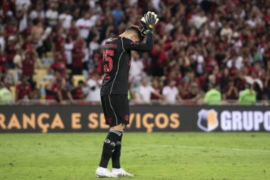 Rio de Janeiro, Rio de Janeiro, Brezilya - 31 Temmuz 2024. Flamengo x Palmeiras Maracana Stadyumu 'nda.                  