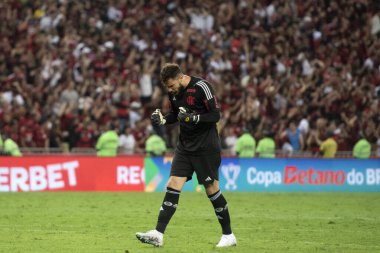 Rio de Janeiro, Rio de Janeiro, Brezilya - 31 Temmuz 2024. Flamengo x Palmeiras Maracana Stadyumu 'nda.                  