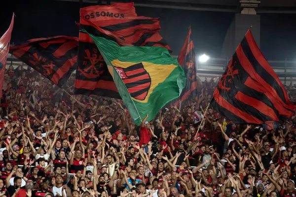 Rio de Janeiro, Rio de Janeiro, Brezilya - 31 Temmuz 2024. Flamengo x Palmeiras Maracana Stadyumu 'nda.                  