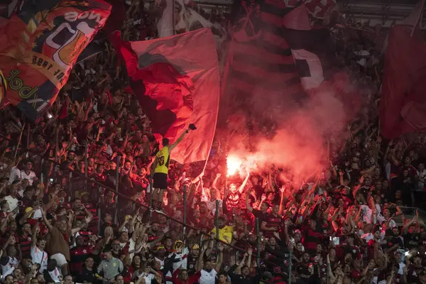 Rio de Janeiro, Rio de Janeiro, Brezilya - 31 Temmuz 2024. Flamengo x Palmeiras Maracana Stadyumu 'nda.                  