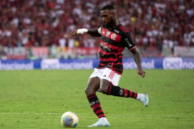 Rio de Janeiro (RJ), 11 / 08 / 2024 - FLAMENGO X PALMEIRAS - Brezilya Şampiyonası için Maracana 'da Flamengo x Palmeiras ile maç          