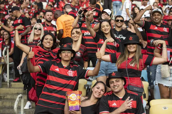 Rio de Janeiro (RJ), 11 / 08 / 2024 - FLAMENGO X PALMEIRAS - Brezilya Şampiyonası için Maracana 'da Flamengo x Palmeiras ile maç          