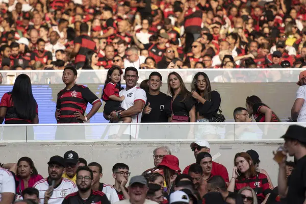 Rio de Janeiro (RJ), 11 / 08 / 2024 - FLAMENGO X PALMEIRAS - Brezilya Şampiyonası için Maracana 'da Flamengo x Palmeiras ile maç          