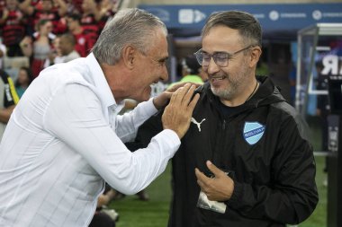 Rio de Janeiro, Rio de Janeiro, Brezilya - 15 Ağustos 2024. Flamengo x Bolivar Maracan Stadyumu - Libertadores.          