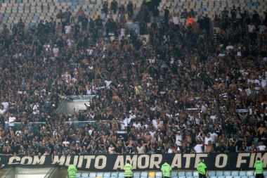 Rio de Janeiro, Rio de Janeiro, Brezilya - 17 Ağustos 2024. Fluminense x Corinthians at Maracan Stadyumu - Brezilya Şampiyonası.                
