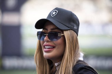 Rio de Janeiro, Rio de Janeiro, Brezilya - 18 Ağustos 2024. Botafogo x Flamengo Nilton Santos Stadyumu - Brezilya Şampiyonası.          