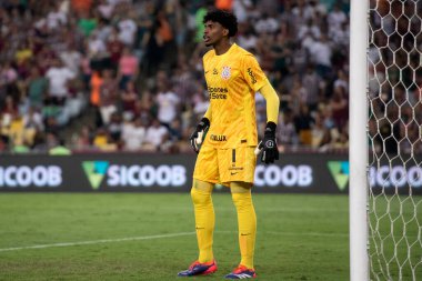 Rio de Janeiro, Rio de Janeiro, Brezilya - 17 Ağustos 2024. Fluminense x Corinthians at Maracan Stadyumu - Brezilya Şampiyonası.                