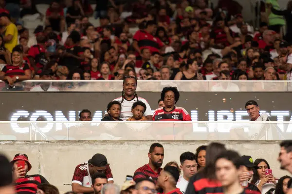 Rio de Janeiro (RJ), 24 / 08 / 2024 - FLAMENGO x OLYMPIACOS - Maracan 'daki Flamengo x Olympiacos maçı, Kıtalararası Alt- 20 finalinin finali.                   