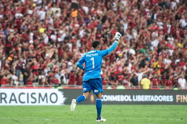 Rio de Janeiro (RJ), 24 / 08 / 2024 - FLAMENGO x OLYMPIACOS - Maracan 'daki Flamengo x Olympiacos maçı, Kıtalararası Alt- 20 finalinin finali.                         