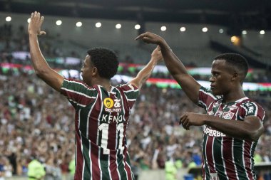 Rio de Janeiro (RJ), 01 / 09 / 2024 - FLUMINENSE X SAO PAULO - Brezilya Maracana Şampiyonası için Fluminense ve Sao Paulo arasında maç.                
