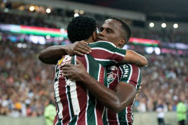 Rio de Janeiro (RJ), 01 / 09 / 2024 - FLUMINENSE X SAO PAULO - Brezilya Maracana Şampiyonası için Fluminense ve Sao Paulo arasında maç.                