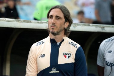 Rio de Janeiro (RJ), 01 / 09 / 2024 - FLUMINENSE X SAO PAULO - Brezilya Maracana Şampiyonası için Fluminense ve Sao Paulo arasında maç.                