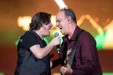 Rio de Janeiro, Rio de Janeiro, Brezilya - 11 Eylül 2024. Rio 2024 Rock Rock Rock Rock Rock testi Rock City.               