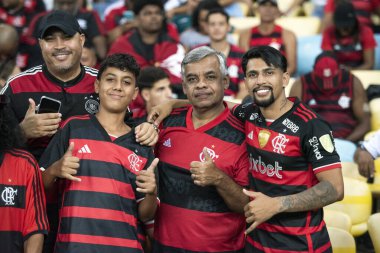 Rio de Janeiro (RJ), 15 / 09 / 2024 - FLAMENGO X VASCO - Brezilya Maracan Şampiyonası için Flamengo x Vasco ile maç.        