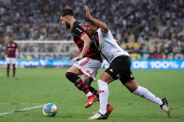 Rio de Janeiro (RJ), 15 / 09 / 2024 - FLAMENGO X VASCO - Brezilya Maracan Şampiyonası için Flamengo x Vasco ile maç.        