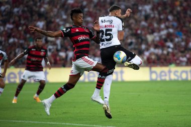 Rio de Janeiro (RJ), 15 / 09 / 2024 - FLAMENGO X VASCO - Brezilya Maracan Şampiyonası için Flamengo x Vasco ile maç.        