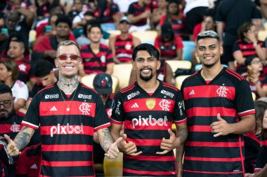 Rio de Janeiro (RJ), 15 / 09 / 2024 - FLAMENGO X VASCO - Brezilya Maracan Şampiyonası için Flamengo x Vasco ile maç.        