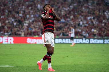Rio de Janeiro (RJ), 15 / 09 / 2024 - FLAMENGO X VASCO - Brezilya Maracan Şampiyonası için Flamengo x Vasco ile maç.        