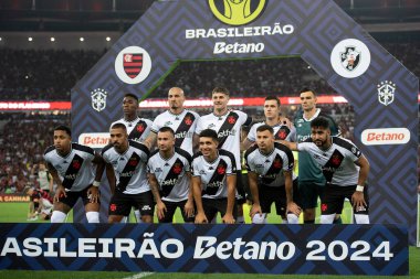 Rio de Janeiro (RJ), 15 / 09 / 2024 - FLAMENGO X VASCO - Brezilya Maracan Şampiyonası için Flamengo x Vasco ile maç.        