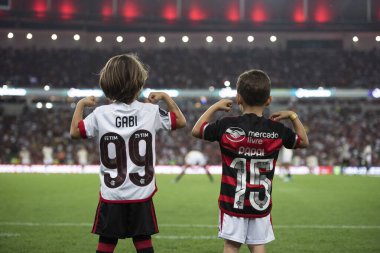 Rio de Janeiro (RJ), 15 / 09 / 2024 - FLAMENGO X VASCO - Brezilya Maracan Şampiyonası için Flamengo x Vasco ile maç.        