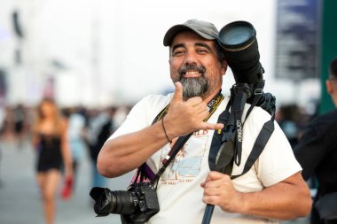 Rio de Janeiro, Rio de Janeiro, Brezilya - 13 Eylül 2024: Rio 2024 Rock şehrinin ilk günü.             