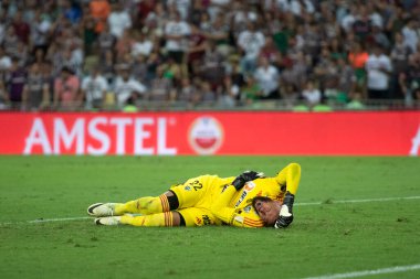 Rio de Janeiro (RJ), 18 / 09 / 2024 - FLUMINENSE X ATLETICO MG - Maracana 'daki Conmebol Libertadores' in Fluminense x Atletico MG 'si arasında maç.                