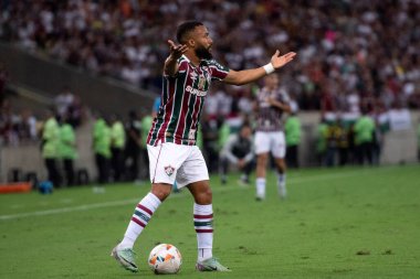 Rio de Janeiro (RJ), 18 / 09 / 2024 - FLUMINENSE X ATLETICO MG - Maracana 'daki Conmebol Libertadores' in Fluminense x Atletico MG 'si arasında maç.                