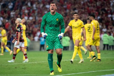 Rio de Janeiro (RJ), 19 / 09 / 2024 - FLAMENGO X PEAROL (URU) - Maracana 'daki Conmebol Libertadores' in Flamengo x Pearol (URU) ile eşleşme.      