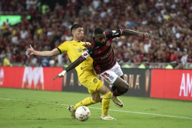 Rio de Janeiro (RJ), 19 / 09 / 2024 - FLAMENGO X PEAROL (URU) - Maracana 'daki Conmebol Libertadores' in Flamengo x Pearol (URU) ile eşleşme.      