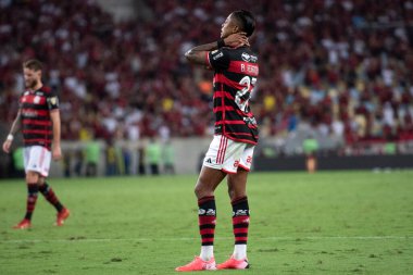 Rio de Janeiro (RJ), 19 / 09 / 2024 - FLAMENGO X PEAROL (URU) - Maracana 'daki Conmebol Libertadores' in Flamengo x Pearol (URU) ile eşleşme.      