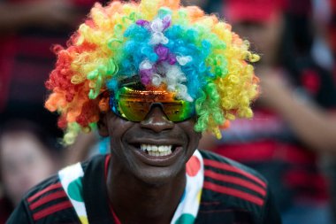 Rio de Janeiro (RJ), 19 / 09 / 2024 - FLAMENGO X PEAROL (URU) - Maracana 'daki Conmebol Libertadores' in Flamengo x Pearol (URU) ile eşleşme.      