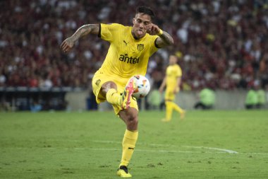 Rio de Janeiro (RJ), 19 / 09 / 2024 - FLAMENGO X PEAROL (URU) - Maracana 'daki Conmebol Libertadores' in Flamengo x Pearol (URU) ile eşleşme.      