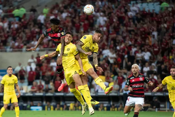 Rio de Janeiro (RJ), 19 / 09 / 2024 - FLAMENGO X PEAROL (URU) - Maracana 'daki Conmebol Libertadores' in Flamengo x Pearol (URU) ile eşleşme.      