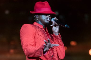 Rio de Janeiro, Rio de Janeiro, Brasil - 22 Eylül 2024: Rio 'da Rock' ın yedinci senesi Rock 'ın 40 yıllık kentinde.       