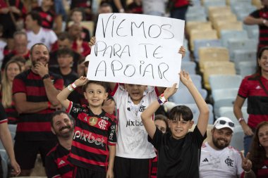 Rio de Janeiro (RJ), 29 / 09 / 2024 - Flamengo x Athletico-PR ile Brezilya Şampiyonası için FLAMENGO X CAP-Match            