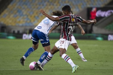 Rio de Janeiro, Rio de Janeiro, Brezilya - Ekim 03, 2024. Fluminense x Cruzeiro Maracana Stadyumu.               