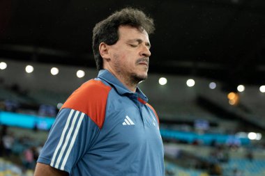 Rio de Janeiro, Rio de Janeiro, Brezilya - Ekim 03, 2024. Fluminense x Cruzeiro Maracana Stadyumu.               