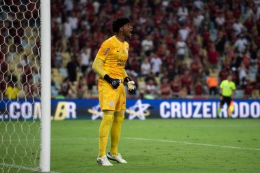Rio de Janeiro, Rio de Janeiro, Brezilya - Ekim 02, 2024. Flamengo x Corinthians Maracana Stadyumu 'nda.            