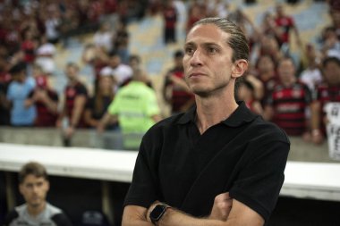 Rio de Janeiro, Rio de Janeiro, Brezilya - Ekim 02, 2024. Flamengo x Corinthians Maracana Stadyumu 'nda.            