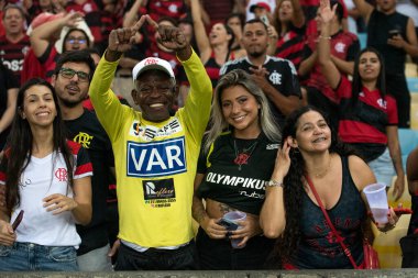 Rio de Janeiro, Rio de Janeiro, Brezilya - Ekim 02, 2024. Flamengo x Corinthians Maracana Stadyumu 'nda.            
