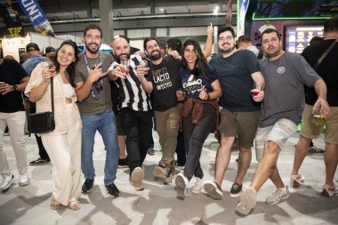 Rio de Janeiro, Rio de Janeiro, Brezilya - 10 Ekim 2024. Dela Biere Dünya Kupası 2024, Pier Maua 'daki en büyük bira festivali.. 