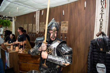 Rio de Janeiro, Rio de Janeiro, Brezilya - 10 Ekim 2024. Dela Biere Dünya Kupası 2024, Pier Maua 'daki en büyük bira festivali.. 