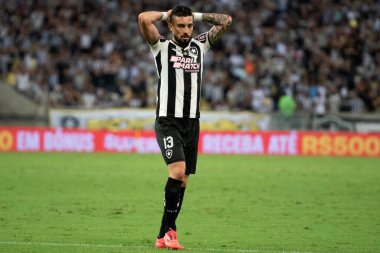 Rio de Janeiro, Rio de Janeiro, Brezilya - 18 Ekim 2024. Maracana Stadyumunda Botafogo x Criciuma.            