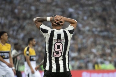 Rio de Janeiro, Rio de Janeiro, Brezilya - 18 Ekim 2024. Maracana Stadyumunda Botafogo x Criciuma.            