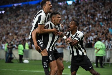 Rio de Janeiro, Rio de Janeiro, Brezilya - 18 Ekim 2024. Maracana Stadyumunda Botafogo x Criciuma.            